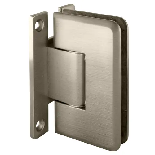 Brushed Nickel Cologne 337 Series Adjustable Wall Mount 'H' Back Plate Hinge Brushed Nickel Cologne 337 Series Adjustable Wall Mount 'H' Back Plate Hinge