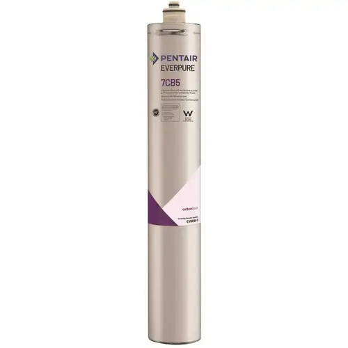 7CB5 Carbon Block Under Sink Replacement Water Filter Cartridge for Steamer Systems