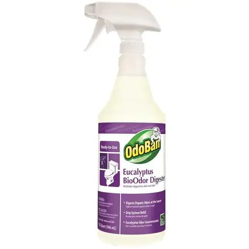 32 oz .Professional Series Bio-Odor Digester Eucalyptus Scent Milky White 32 oz .Professional Series Bio-Odor Digester Eucalyptus Scent Milky White