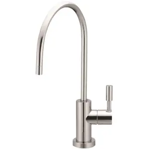 CANATURE 70040035 REVERSE OSMOSIS DESIGNER FAUCET WITH 5.7 IN. GOOSENECK SPOUT, BRUSHED NICKEL, LEAD FREE