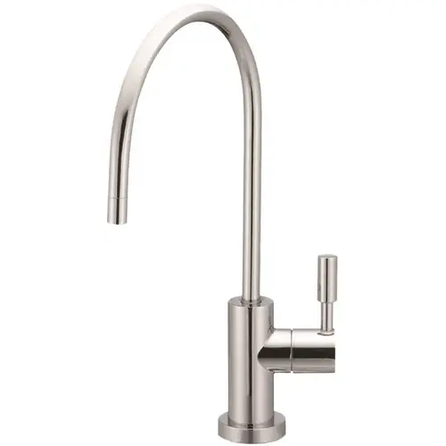 REVERSE OSMOSIS DESIGNER FAUCET WITH 5.7 IN. GOOSENECK SPOUT, BRUSHED NICKEL, LEAD FREE