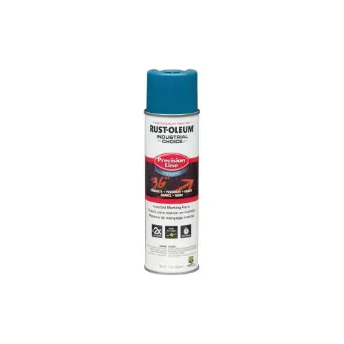 INDUSTRIAL CHOICE Marking Paint, APWA Caution Blue, 17 oz, Aerosol Can INDUSTRIAL CHOICE Marking Paint, APWA Caution Blue, 17 oz, Aerosol Can