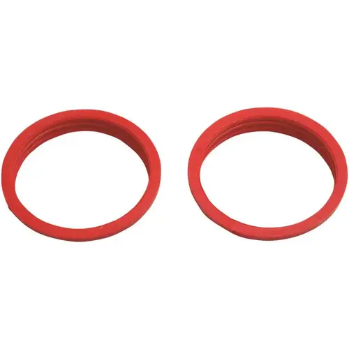 1-1/4 in. Sink Drain Pipe Rubber Slip-Joint Washer Red 1-1/4 in. Sink Drain Pipe Rubber Slip-Joint Washer Red