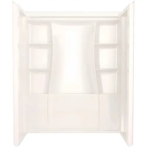 Classic 500 60 in. W x 73.25 in. H x 32 in. D Direct-to-Stud Alcove Shower Surrounds in High Gloss White Classic 500 60 in. W x 73.25 in. H x 32 in. D Direct-to-Stud Alcove Shower Surrounds in High Gloss White