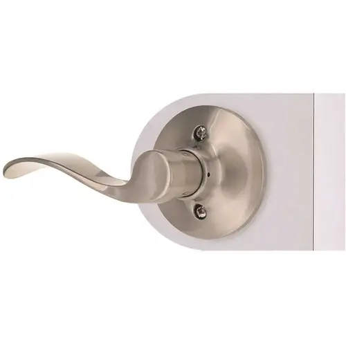 Wave Left-Handed Dummy Door Lever (Satin Nickel) Wave Left-Handed Dummy Door Lever (Satin Nickel)