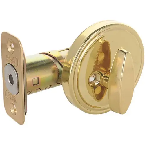 Single-Sided Deadbolt 2-3/8" and 2-3/4" Backset Grade 3Bright Brass Single-Sided Deadbolt 2-3/8" and 2-3/4" Backset Grade 3Bright Brass