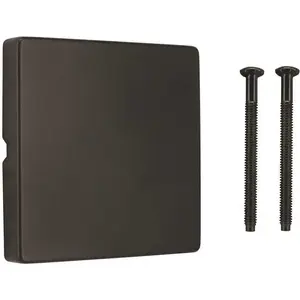 Shield Security 61X9-DB2601P Single-Sided Replacement Plate Matte Black