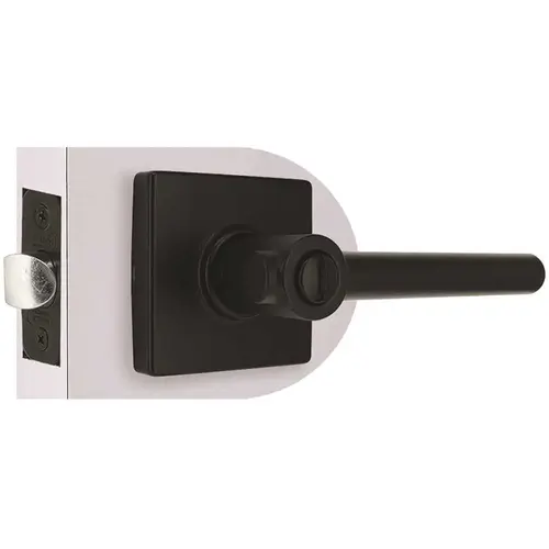 Modern Privacy Door Lever 2-3/8" and 2-3/4" Backset Grade 3 Matte Black Modern Privacy Door Lever 2-3/8" and 2-3/4" Backset Grade 3 Matte Black