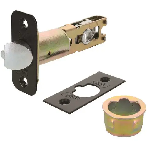 6-Way Entry Door Latch (Matte Black)