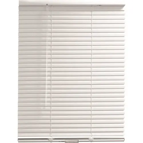 TruTouch 59x36" Cordless 1" Deluxe Vinyl Mini Blind White TruTouch 59x36" Cordless 1" Deluxe Vinyl Mini Blind White