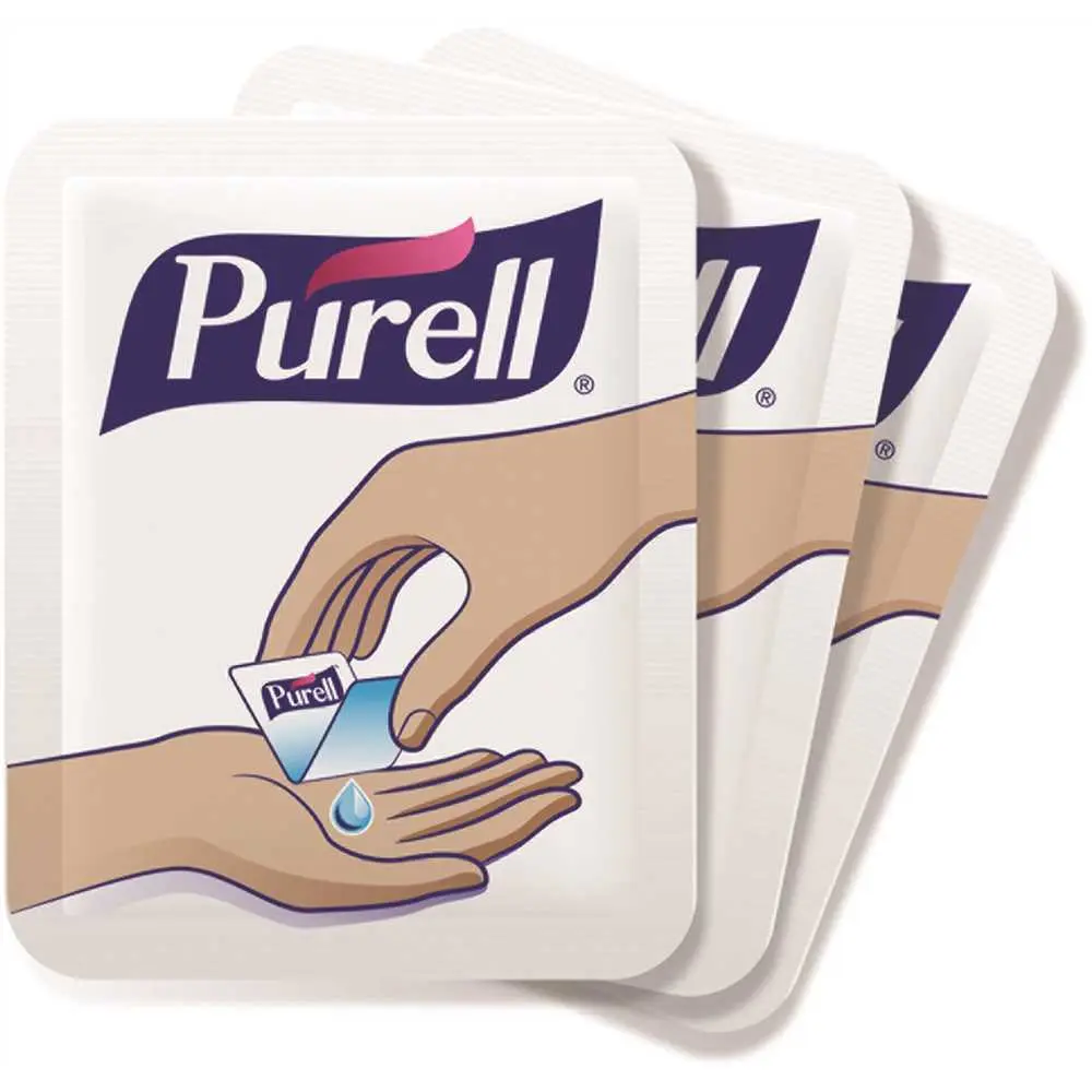 PURELL SINGLES Advanced Hand Sanitizer Single-Use Packets 2 000 Individual Single-Use Packets in Bulk Packed Shipper clear - pack o 9630-2M-NS-XCP2000 PURELL SINGLES Advanced Hand Sanitizer Single-Use Packets 2 000 Individual Single-Use Packets in Bulk Packed Shipper clear - pack o 9630-2M-NS-XCP2000