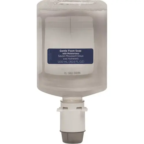 Gen2 Moisturizing Gentle Foam Soap Dispenser Refill Dye and Fragrance Free (2 Bottles Per Case) Clear