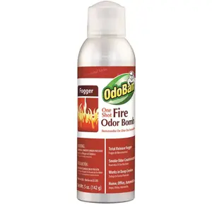 OdoBan 9705A62-5A 5 Oz. One Shot Fire Odor Bomb Fogger Red