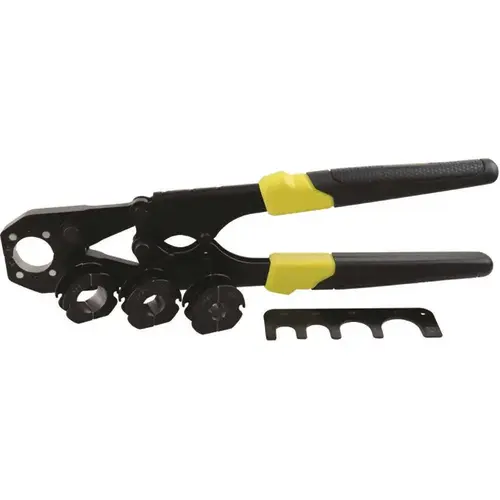 Crimping Tool Kit 1" Black Black Crimping Tool Kit 1" Black Black