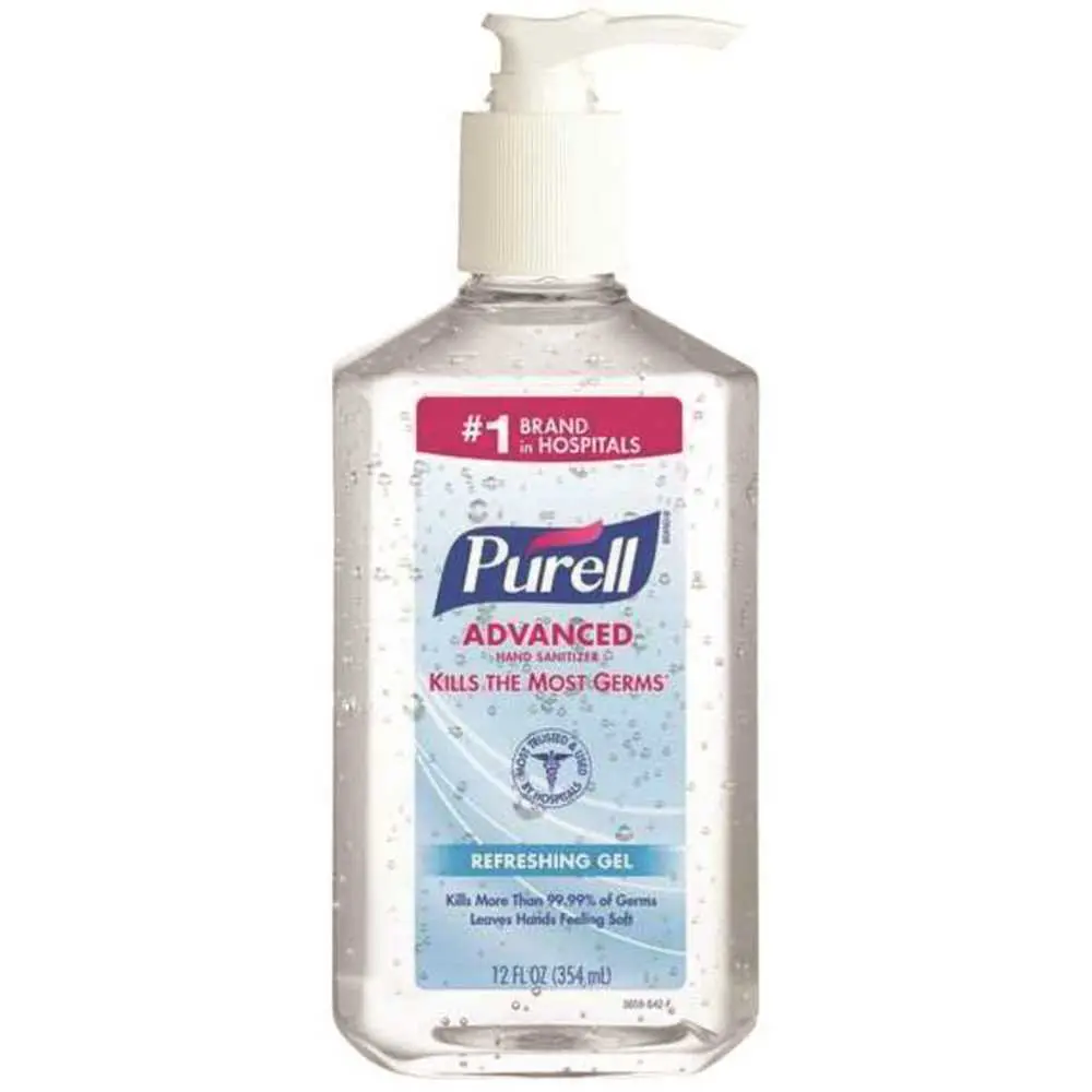 PURELL Advanced Hand Sanitizer Refreshing Gel Clean Scent 12 fl. Oz. Pump Bottle clear - pack of 12 3659-12 PURELL Advanced Hand Sanitizer Refreshing Gel Clean Scent 12 fl. Oz. Pump Bottle clear - pack of 12 3659-12