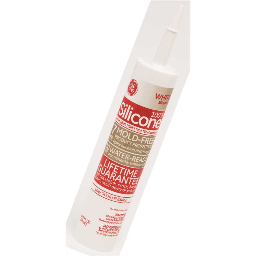 GE 2816707-XCP12 Silicone II 5060 Caulk, Almond, -60 to 400 deg F, 10.1 oz Cartrid - pack of 12