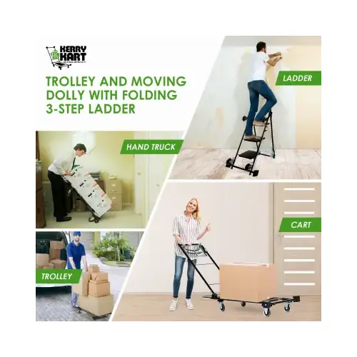 4 in 1 Utility Cart Dolly/Trolley/Hand Truck and Ladder