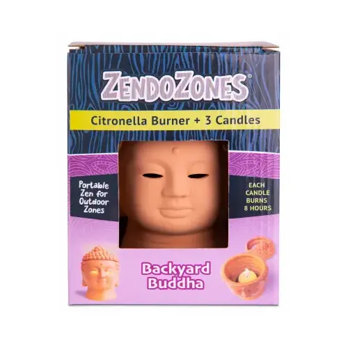 Citronella Candle Burner Candle For Mosquitoes 1 pk Citronella Candle Burner Candle For Mosquitoes 1 pk