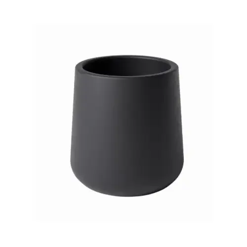 6" BLK Tap Cyl Planter - pack of 4 6" BLK Tap Cyl Planter - pack of 4
