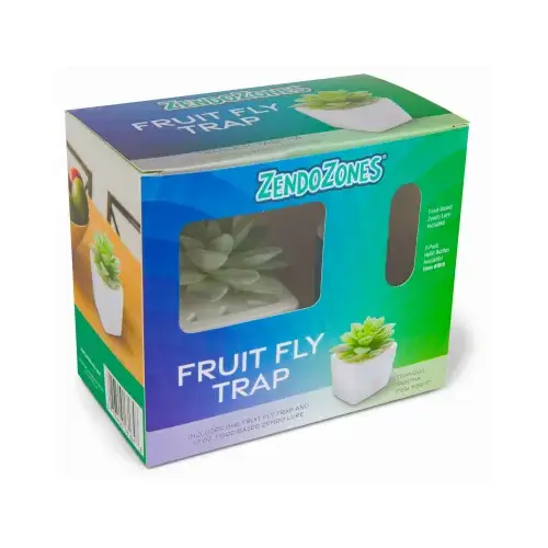 Fruit Fly Trap, Tranquil Tabitha Design with 1.7 oz. ZendoLure Fruit Fly Trap, Tranquil Tabitha Design with 1.7 oz. ZendoLure