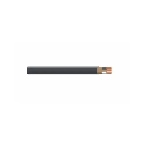 8/2 Type Nonmetallic-Sheathed Cable, Black, 600 Volt, 1000 Ft. 8/2 Type Nonmetallic-Sheathed Cable, Black, 600 Volt, 1000 Ft.