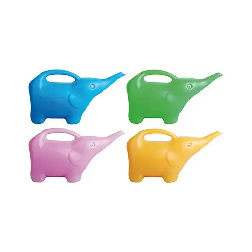 Watering Can, Plastic Elephant, Assorted, 1/2-Gal. Watering Can, Plastic Elephant, Assorted, 1/2-Gal.