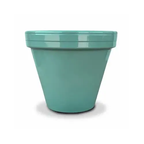Ceramic Planter Saucer, Sage Green, 8.5 In.