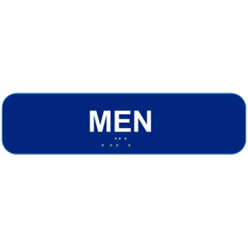 BLUE, MEN WITH BRAILLE TEXT 1 BLUE, MEN WITH BRAILLE TEXT 1