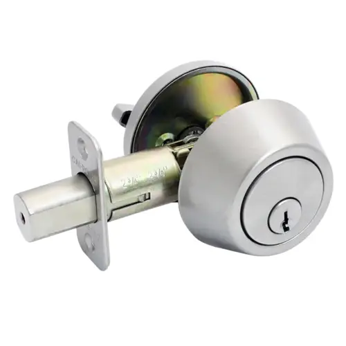 SINGLE CYLINDER DEADBOLT Matte Black SINGLE CYLINDER DEADBOLT Matte Black