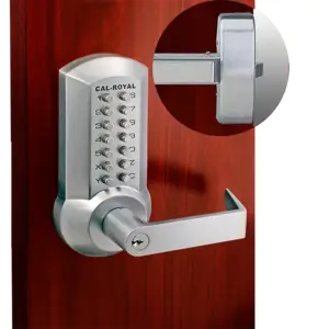Cal Royal CRCODE204 US26D MECHANICAL EASY CODE CHANGE TR Satin Chrome