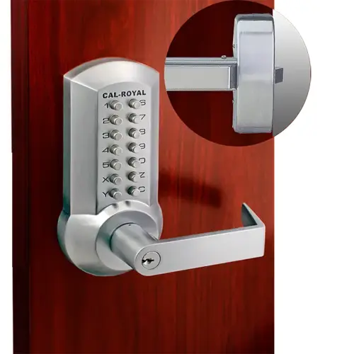 MECHANICAL EASY CODE CHANGE TR Satin Chrome