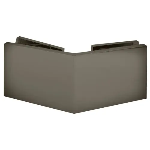 Polished Nickel Square 135 Degree Glass-to-Glass Clamp Polished Nickel Square 135 Degree Glass-to-Glass Clamp