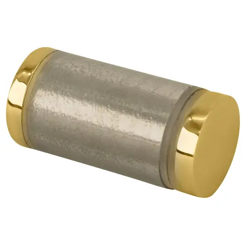 Brass Cylinder Style Single-Sided Shower Door Knob With Plastic Sleeve Brass Cylinder Style Single-Sided Shower Door Knob With Plastic Sleeve