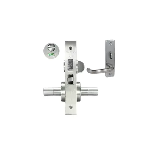 PRIVACY WITH INDICATOR MORTISE Satin chromium plated