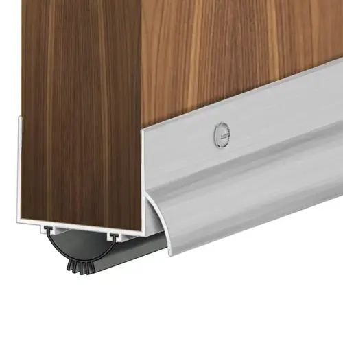 DSR-407 Aluminum Door Shoe with Rain Drip and Vinyl Insert DSR-407 Aluminum Door Shoe with Rain Drip and Vinyl Insert