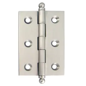 Cal Royal CABH-2517 US15 CABINET HINGES 2 1/2" X 1 3/4" Satin nickel