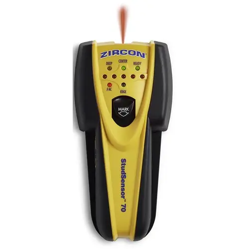StudSensor 70 Stud Finder, 9 V Battery, Detectable Material: Metal/Wood