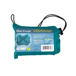 KLYMIT 12PLTL01D PILLOW BLUE LIGHTWEGHT X-LARGE