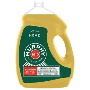 Murphy Oil Soap 61035074 Original Wood Cleaner, 145 oz, Liquid, Citrus, Amber
