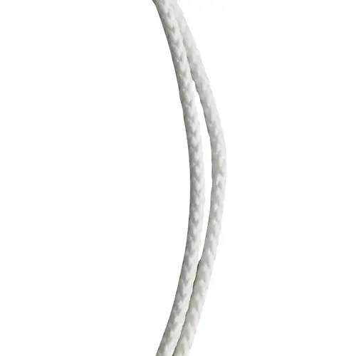 64001 Rope, 1/8 in Dia, 600 ft L, 15 lb Working Load, Nylon/Poly, White 64001 Rope, 1/8 in Dia, 600 ft L, 15 lb Working Load, Nylon/Poly, White