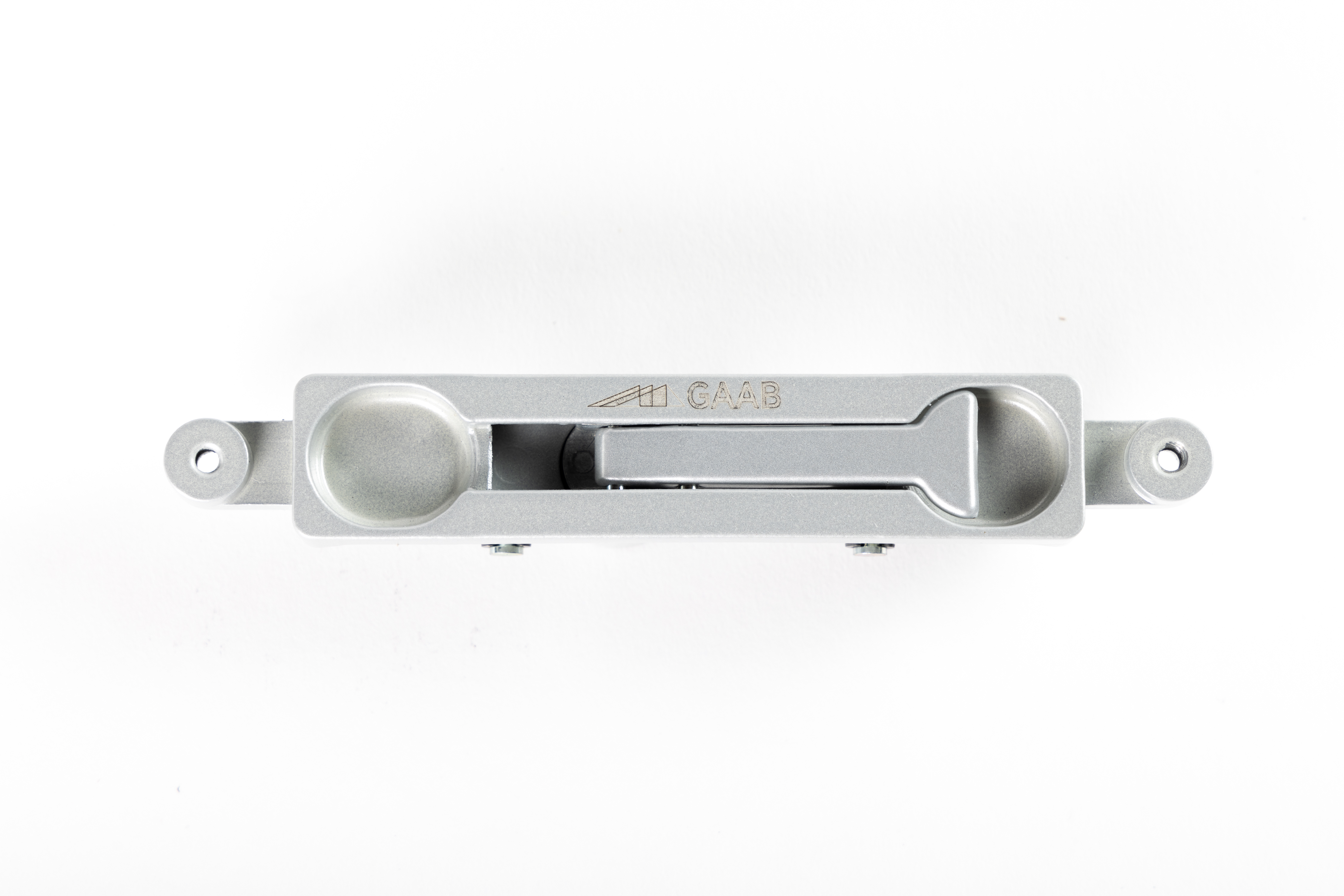 Gaab G511-GRY-OEM Flushbolt For Hinged And Sliding Doors Gray