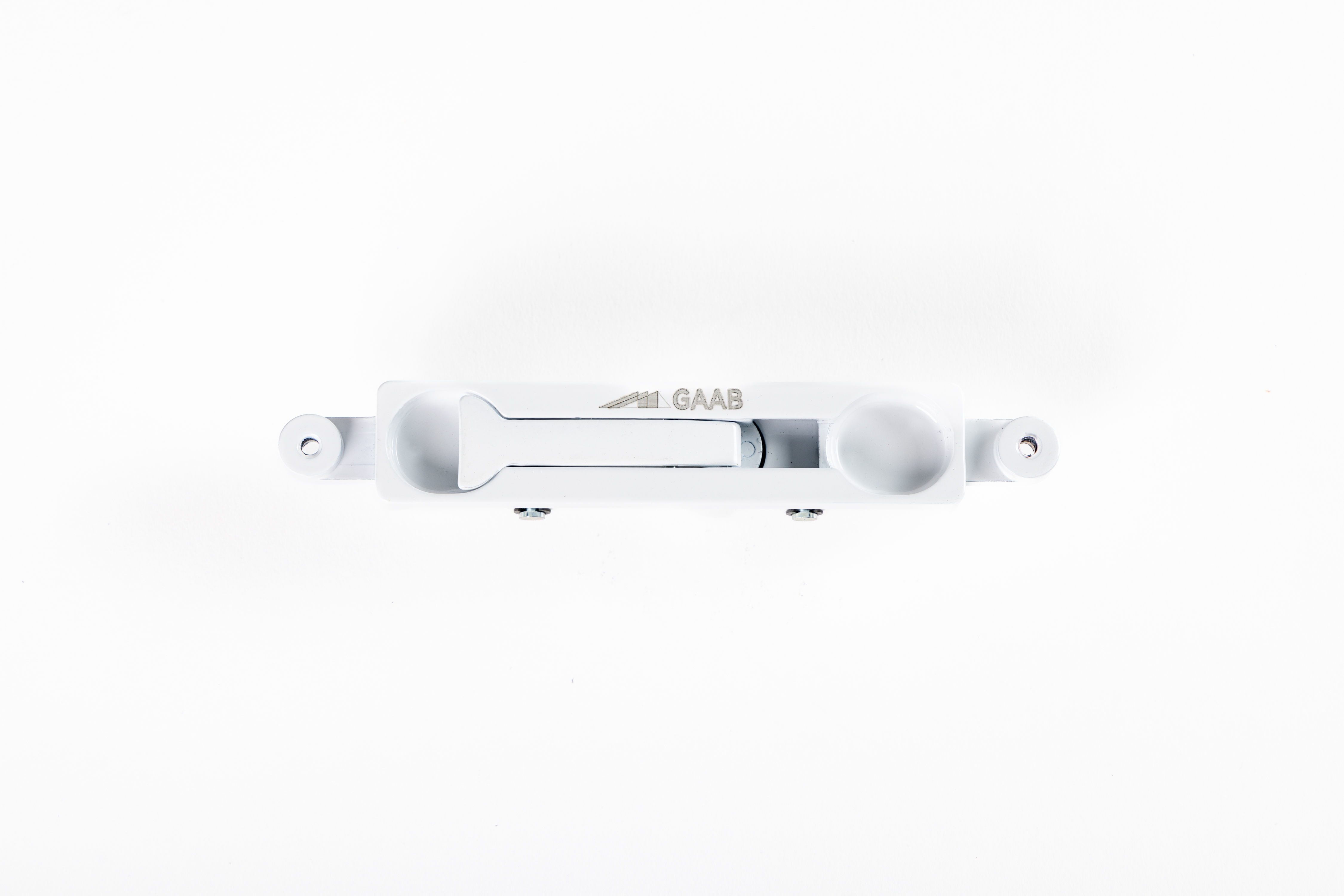 Gaab G511-WHT-OEM Flushbolt For Hinged And Sliding Doors White