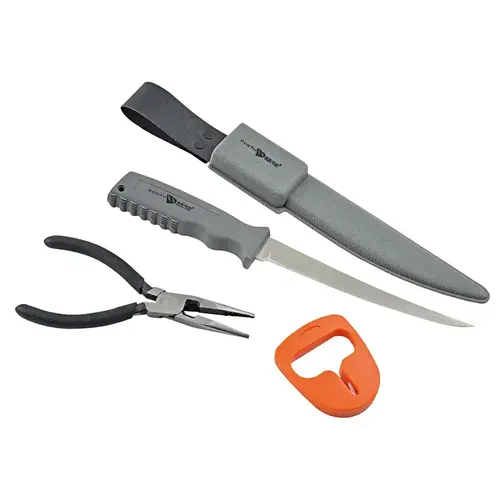 Combo Pack, 4-Piece, High Carbon Steel/Rubber/Stainless Steel Combo Pack, 4-Piece, High Carbon Steel/Rubber/Stainless Steel