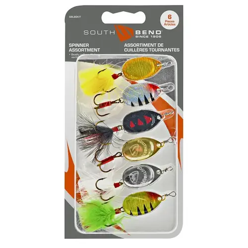 KIT SPINNER ASSORTMENT - pack of 6 KIT SPINNER ASSORTMENT - pack of 6
