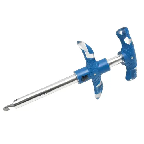 Cuda Dehooker, Titanium Bonded, Aluminum, Blue