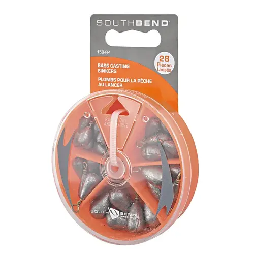 SINKER CASTING BASS ASSORTMENT - pack of 28 SINKER CASTING BASS ASSORTMENT - pack of 28