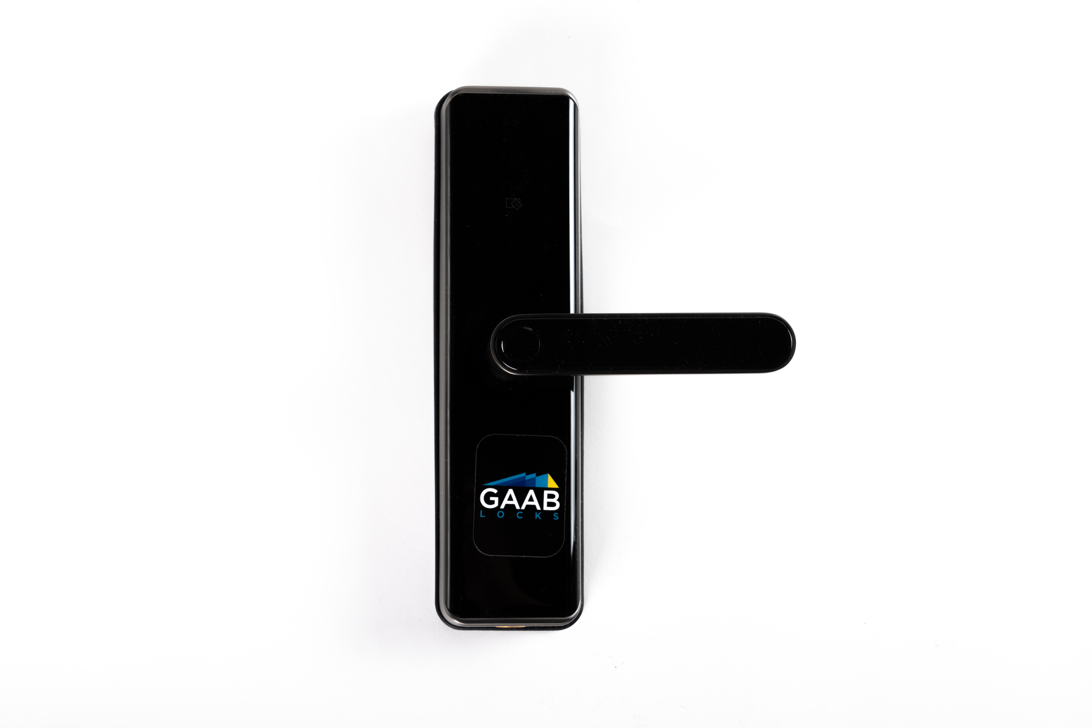 Gaab G750-GRY Electronic Keypad Smart Door Mortise Lock - Fingerprint With USB Charger