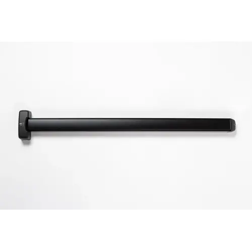 One Rim Panic Exit Device With Latch Point Black Matte