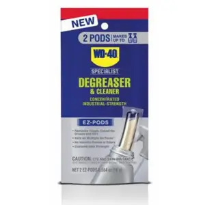 WD-40 300902 EZ-PODS Specialist Degreaser & Cleaner, 2-Pk. Clear