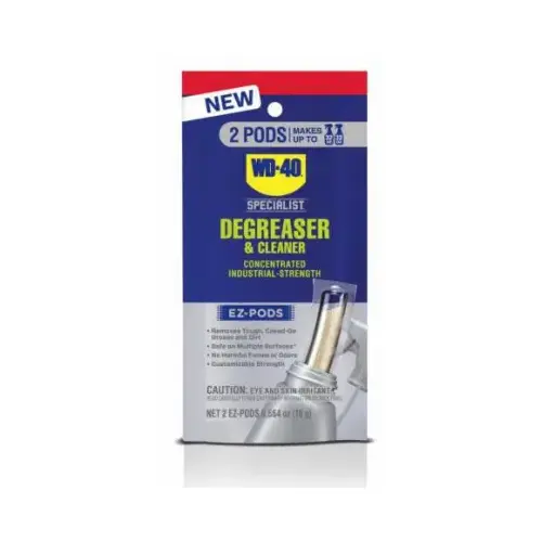 EZ-PODS Specialist Degreaser & Cleaner, 2-Pk. Clear